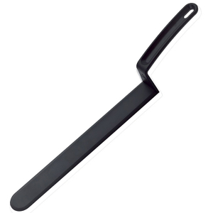картинка Лопатка «Экзогласс»; пластик; L=45/31, B=4см; черный (04110826) Matfer от интернет-магазина Posuda-bar