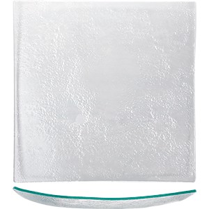 картинка Салатник квадр.; стекло; H=6, L=36, B=36см; прозр., зелен. (03031192) Glass от интернет-магазина Posuda-bar
