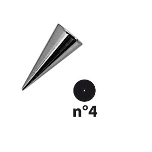 картинка Насадка конд. д/декора №4 D=3. 5мм; сталь; D=3, 5мм (04146438) Matfer от интернет-магазина Posuda-bar