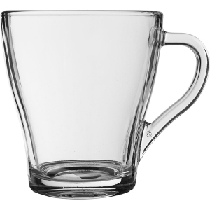 картинка Чашка чайная «Грация»; стекло; 250мл; D=84, H=95мм; прозр. (03140141) Osz от интернет-магазина Posuda-bar