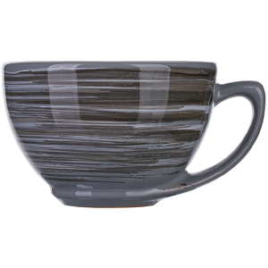 картинка Чашка чайная «Пинки»; керамика; 250мл; серый (03141456) Борисовская Керамика от интернет-магазина Posuda-bar