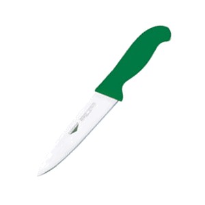 картинка Нож кухонный универсальный; сталь, пластик; L=29/16, B=3см; зелен., металлич. (04070877) Paderno от интернет-магазина Posuda-bar