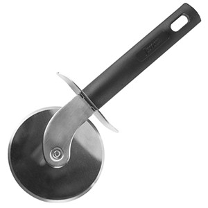 картинка Нож д/пиццы; сталь, нейлон; D=75, L=195мм; черный, металлич. (04070614) Linden от интернет-магазина Posuda-bar