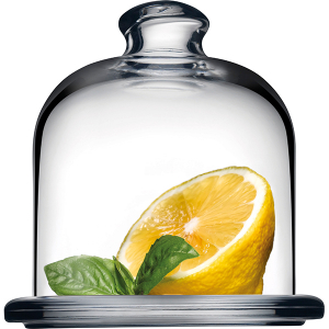 картинка Блюдце с крышкой д/лимона «Бейзик»; стекло; D=10, H=10, 5см; прозр. (03022932) Pasabahce от интернет-магазина Posuda-bar