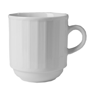 картинка Чашка чайная «Эвита»; фарфор; 250мл; D=85, H=70, L=105, B=85мм; белый (03140543) G. Benedikt Karlovy Vary от интернет-магазина Posuda-bar