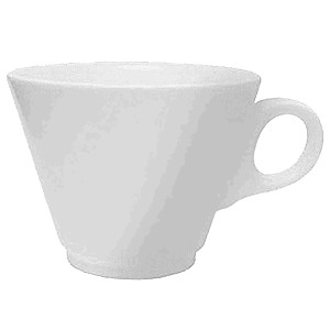 картинка Чашка чайная «Симплисити Вайт»; фарфор; 280мл; D=105, H=75, L=135мм; белый (03140565) Steelite от интернет-магазина Posuda-bar