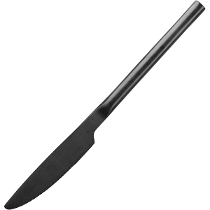 картинка Нож десертный «Саппоро бэйсик»; сталь нерж.; L=200/100, B=16мм; черный, матовый (03112539) Kuntswerk от интернет-магазина Posuda-bar