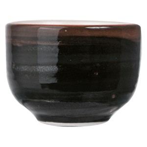 картинка Стопка д/саке «Кото»; фарфор; 50мл; D=50, H=35мм; черный, коричнев. (01081308) Steelite от интернет-магазина Posuda-bar