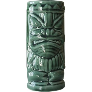 картинка Стакан д/коктейлей «Тики»; керамика; 350мл; D=68, H=150мм; зелен. (01170812) Mornsun от интернет-магазина Posuda-bar