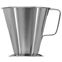 картинка Мерный стакан; сталь нерж.; 1, 5л; D=15, 5/18, 5, H=16, 5см; металлич. (02040226) Linden от интернет-магазина Posuda-bar