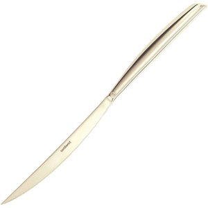 картинка Нож столовый «Бамбу»; сталь нерж.; L=24см; шампань (03113268) Sambonet от интернет-магазина Posuda-bar
