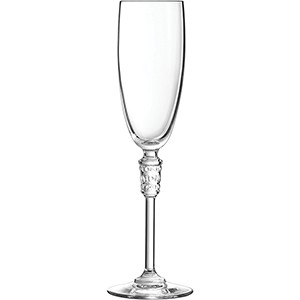 картинка Бокал-флюте «Браслет»; хр.стекло; 190мл; H=24см; прозр. (01060263) Cristal D'arques от интернет-магазина Posuda-bar