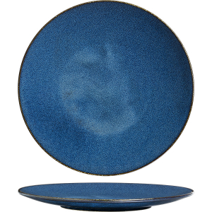картинка Тарелка мелкая; фарфор; D=28, 5см; синий (03012581) Rene Ozorio от интернет-магазина Posuda-bar