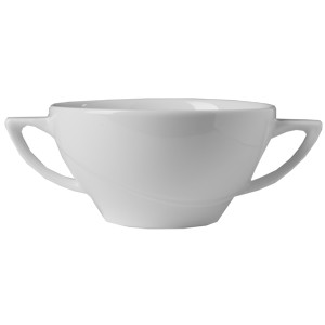 картинка Бульонная чашка «Атлантис»; фарфор; 250мл; белый (03120359) Lilien Austria от интернет-магазина Posuda-bar