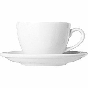 картинка Чашка чайная «Алберго»; фарфор; 180мл; D=9, H=7, L=12см; белый (03140349) Tognana от интернет-магазина Posuda-bar