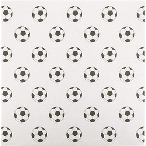 картинка Бумага д/подачи «Футбольный мяч»[1000шт]; L=30, 5, B=30, 5см; белый (04142138) Fab up от интернет-магазина Posuda-bar