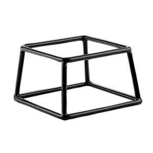 картинка Подставка; металл, резина; H=10, 2, L=17, 8, B=15, 2см; черный (04150615) Steelite от интернет-магазина Posuda-bar