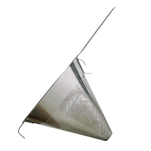 картинка Дуршлаг китайский мелкая сетка; сталь нерж.; D=23см; металлич. (04030327) Matfer от интернет-магазина Posuda-bar