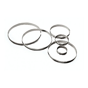 картинка Кольцо кондитерское; сталь нерж.; D=95, H=20мм; металлич. (04141341) Paderno от интернет-магазина Posuda-bar