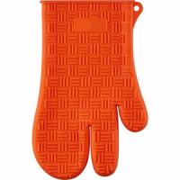 картинка Прихватка-рукавица; силикон; L=27, B=17см; оранжев. (02150712) от интернет-магазина Posuda-bar