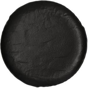 картинка Тарелка мелкая «Вулкания»; фарфор; D=21см; черный (03010764) Tognana от интернет-магазина Posuda-bar