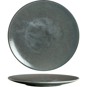 картинка Тарелка мелкая; фарфор; D=28, 5см; серый (03012582) Rene Ozorio от интернет-магазина Posuda-bar