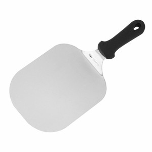 картинка Лопатка кухонная; сталь нерж., пластик; L=35/22, B=18см; металлич., черный (04110190) Paderno от интернет-магазина Posuda-bar
