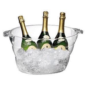 картинка Емкость д/охлаж. шампанс. (6 бутылок); акрил; 10л; H=23, L=47, B=28см (02100256) Aps от интернет-магазина Posuda-bar