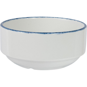 картинка Бульон. чашка б/ручек «Блю дэппл»; фарфор; 285мл; белый, синий (03120445) Steelite от интернет-магазина Posuda-bar