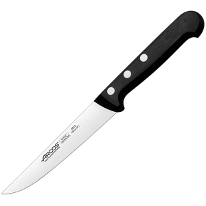 картинка Нож кухонный «Универсал»; сталь нерж.; L=242/130, B=23мм; черный, металлич. (04071993) Arcos от интернет-магазина Posuda-bar