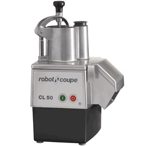 картинка Овощерезка CL50 «Робот Купе» б/ножей; сталь нерж.; H=62, L=38, B=30см; 550вт; металлич., черный (07020202) Robot Coupe от интернет-магазина Posuda-bar