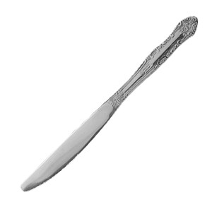 картинка Нож столовый «Павловский»; сталь нерж.; L=215/112, B=20мм; металлич. (03110206) Pavlov от интернет-магазина Posuda-bar
