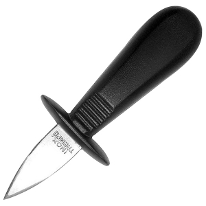 картинка Нож д/устриц; сталь нерж., пластик; H=35, L=130/45, B=40мм; металлич., черный (04070336) Matfer от интернет-магазина Posuda-bar