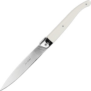 картинка Нож д/стейка; сталь нерж., пластик; L=110/225, B=15мм; слон.кость (03112710) Jean Dubost от интернет-магазина Posuda-bar