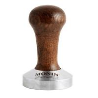 картинка Темпер д/кофе «Монин»; сталь, дерево; D=57, H=90мм; тем.дерево, металлич. (02121516) Monin от интернет-магазина Posuda-bar