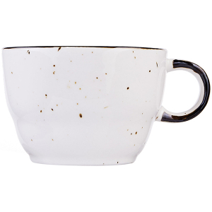 картинка Чашка чайная «Пастораль»; фарфор; 190мл; D=85, H=55мм; серый (03141173) Kunstwerk от интернет-магазина Posuda-bar
