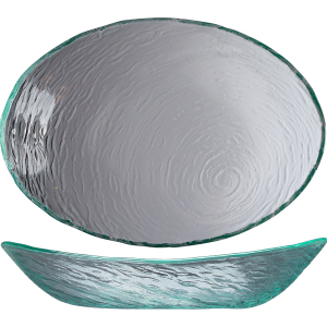 картинка Салатник овал. «Скейп гласс»; стекло; L=30см; прозр. (03032066) Steelite от интернет-магазина Posuda-bar