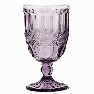 картинка Бокал д/вина «Соланж»; стекло; 275мл; D=8, H=14см; фиолет. (01050697) Tognana от интернет-магазина Posuda-bar