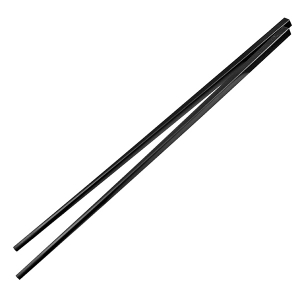 картинка Китайские палочки 10пар, многор. L=27см; пластик; H=280, L=80, B=15мм; черный (06080222) Prohotel от интернет-магазина Posuda-bar