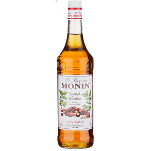 картинка Сироп Лесной орех обжаренный «Монин»; стекло; 1л; D=8, H=33см (05032126) Monin от интернет-магазина Posuda-bar