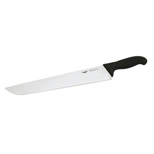 картинка Нож д/нарезки мяса; сталь нерж.; L=36см; черный, металлич. (04071927) Paderno от интернет-магазина Posuda-bar