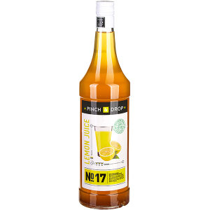 картинка Напиток безалкогольный Сок лимонный концентрированный «Pinch&Drop»; стекло; 1л; D=85, H=330мм (05060108) Pinch&Drop от интернет-магазина Posuda-bar