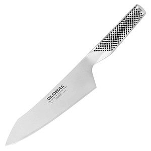 картинка Нож кухонный деба «Глобал»; сталь нерж.; L=18см; металлич. (04071892) Matfer от интернет-магазина Posuda-bar