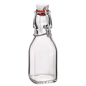 картинка Бутылка «Свинг»; стекло, пластик; 125мл; D=60, H=134, L=50, B=50мм (03100519) Bormioli Rocco от интернет-магазина Posuda-bar
