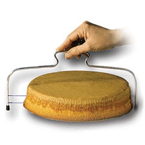 картинка Нож-струна д/резки торта; H=12, 5, L=33, 5см (04070554) Matfer от интернет-магазина Posuda-bar