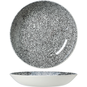 картинка Салатник; фарфор; D=20, 5см; белый, черный (03032333) Steelite от интернет-магазина Posuda-bar