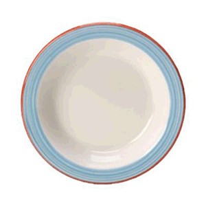 картинка Тарелочка д/масла «Рио Блю»; фарфор; D=11, H=2см; белый, синий (03170831) Steelite от интернет-магазина Posuda-bar