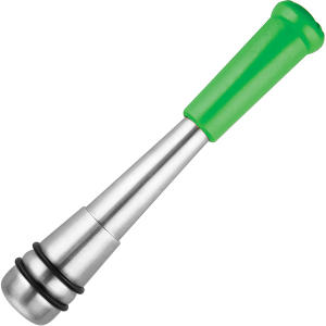 картинка Мадлер; сталь, пластик; D=3, L=23, B=3см; металлич., зелен. (02121509) Ilsa от интернет-магазина Posuda-bar