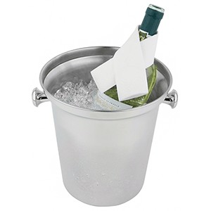 картинка Ведро д/шампанского; сталь нерж.; 4л; D=21, 5, H=22см; металлич. (03171372) Aps от интернет-магазина Posuda-bar