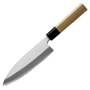 картинка Нож д/мяса «Деба»; сталь нерж., дерево; L=16, 5/30, 5см; бежев., металлич. (04071826) Matfer от интернет-магазина Posuda-bar